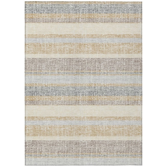 Dalyn Rugs Machine Washable Indoor/Outdoor Chantille ACN2122 Gold 2'6" x 3'10" Rug