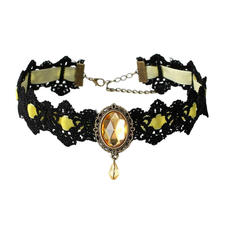 punk rock gothic two o-round chokers