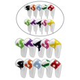 thumbnail image 1 of 10 piezas Universal PU Golf Iron Headcover, palos de golf, manga protectora de palos de golf cuello largo 18.5x9cm para viajes al aire libre antiaraña blanco Baoblaze Cubiertas de cabeza de hierro de golf, 1 of 7
