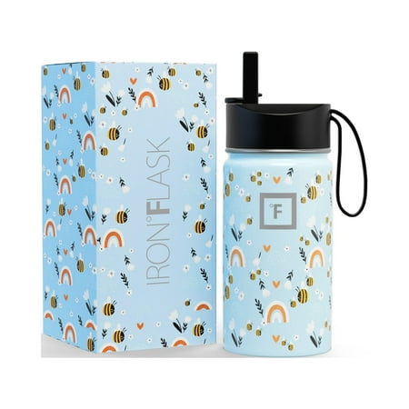 

Iron Flask Leak Proof Kids Water Bottle - 14oz - Sweet Bees
