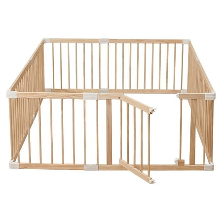 HARPPA Baby Gate Playpen Baby Fence for Babies and Toddlers Baby Play Yards for Play Area  62x47x24 inch