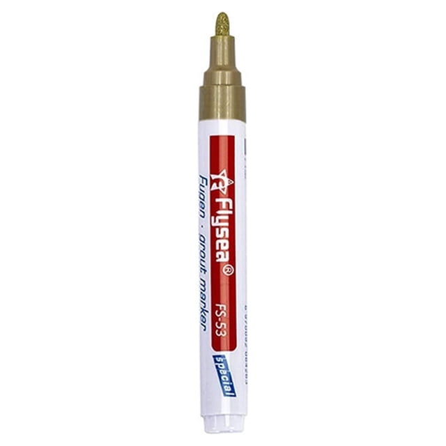 VONKY Repair Pen Durable Fine Workmanship Unique Design Exquisite Appearance Beautiful Smooth Surface Long Service Life Grout Sealer Gold Gold