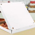 thumbnail image 3 of Corrugated Paper Boxes, 16 x 16 x 1.97, White/Brown, 50/Carton | Bundle of 2, 3 of 9