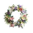 thumbnail image 3 of Corona de y , artificial, decorativa, multifuncional, floral, para puerta, decoración del hogar, para vacaciones, interior y exterior., 3 of 8