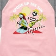 thumbnail image 3 of Nightmare Before Christmas - Spook Up The Sun - Summertime - Toddler And Youth Long Sleeve Graphic T-Shirt, 3 of 4