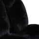 thumbnail image 4 of Funda de asiento de felpa, funda de asiento delantero, funda de asiento de automóvil, funda de cojines de asiento Negro, 4 of 5