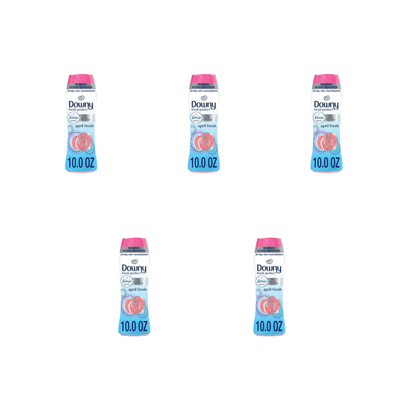 Downy Fresh Protect April Fresh In-Wash Scent Booster 10 oz – 5 Pack