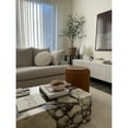 thumbnail image 3 of Genuine Marble Block Coffee Table - Calacatta Viola Marble, 3 of 5