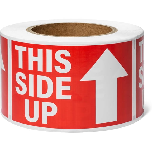 This Side Up 500 Labels per Roll 3"x5" by Sutter Signs