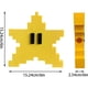 thumbnail image 2 of Adorno para árbol de Navidad con forma de estrella en 3D, árbol de Navidad decorativo con forma de estrella de píxel, decoración para árbol de Navidad para reuniones, festividades y fiestas, 2 of 5