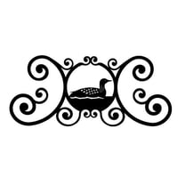 Loon Over Door Plaque