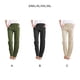 thumbnail image 5 of Sonducket Pantalones casuales sueltos para mujer para el hogar o la oficina - Tela de algodón Transpirable y absorbe el sudor Pantalones rectos Prendas para la parte inferior del cuerpo negro,1 m, 5 of 6