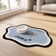 thumbnail image 5 of Pet Mats for Food and Water Pet Feeding Mat Fast-Drying Absorbent Non-Slip Cats Dog Bowl Mat Pet Food Water Absorbent Pet Mat, 5 of 7