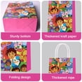 thumbnail image 3 of 16PCS For Dora the Explorer Cartoon Theme Birthday Party Bags,Party Favor Bags,Birthday Party Decorations With Handles Favor Bags Candy Gift Bags for Birthday Party, 3 of 5