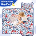 thumbnail image 4 of Pioneer Flower Floral Print Pattern Toddler Nap Mats for Kids Preschool,Sleeping Mat Bag or Kids,Toddler Sleeping Bag,Toddler Nap Mat or Daycare, 4 of 6