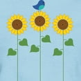 thumbnail image 3 of CafePress - Sunflower Garden Bird Women's Value T Shirt - Women's Classic T-Shirt, 3 of 4