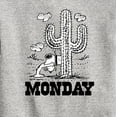 thumbnail image 3 of Peanuts - Spike Cactus Monday - Toddler & Youth Crewneck Fleece Sweatshirt, 3 of 6