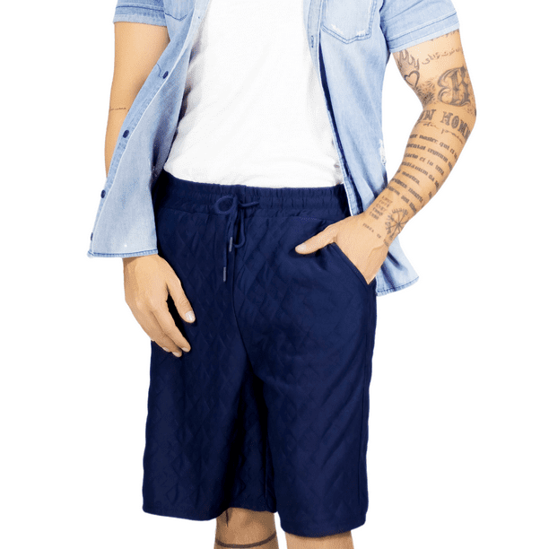 Short Hombre Casual Cintura Ajustable Detalles Texturizados Diseño Moderno