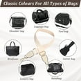 thumbnail image 1 of Becaristey Simple Bag Strap Replacement Exquisite Craft And High-end Texture No Loose Thread Shoulder Bag Strap Beige+White, 1 of 6
