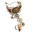 thumbnail image 2 of Accesorios para fiesta temática: pulsera retro con reloj y encaje para mujer, pulsera Lolita, 2 of 8