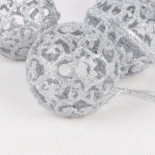 RKSTN Fall Decorations for Home 6cm Christmas Tree Ball Bauble Hanging Home Party Ornament Decor Decorations