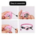 thumbnail image 5 of Bobasndm Cat Collar for Airtag Tracker, Reflective GPS Cat Collar with Luminous Holder, Cat Tracker Collars with Safety Elastic Band for Cats, Kittens and Puppies 9-13 Inch, 5 of 8