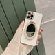thumbnail image 4 of Funda De Lujo Con Espejo De Princesa Y Perlas Para IPhone, 11, 12 Pro, Max, XR, 7, 8 Plus, Oro Retro, Electrochapado, Funda De Diamante Brillante, XS X, 4 of 4