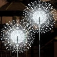 thumbnail image 1 of Luces solares para fuegos artificiales JjGoo, paquete de 2, 150 LED, impermeables, 1 of 8