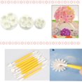 thumbnail image 2 of Juego de 57 cortadores de fondant para decoración de tartas, juego de accesorios para sellos. Afortunado Sencillez, 2 of 5