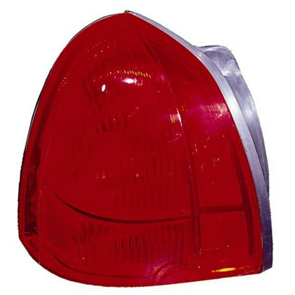 KAI New Economy Replacement Driver Side Tail Light Lens And Housing, Fits 2003-2011 Lincoln Town Car