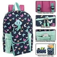 Backpack with Lunch Box and Pencil Case for Girls and Boys, 17 Inch Backpacks for Kids for