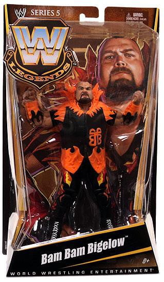 bam bam bigelow action figure with breakaway table then now forever