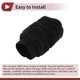 thumbnail image 5 of Protector de pomo de cambio de coche universal Unique Bargains, cubierta de pomo de cambio, cubierta de freno de mano, cubierta de pomo de cambio de felpa negra, 5 of 6