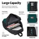 thumbnail image 4 of Disketp Black And Teal Checkerboard Mochila Estampada de Gran Capacidad con Lonchera y Estuche, Set de 3 Piezas para Estudiantes, 4 of 7