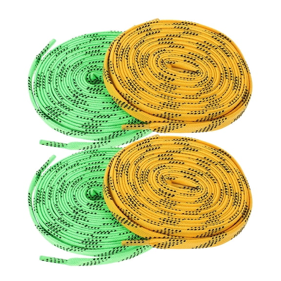 OUNONA 2Pairs Polyester Roller Skates Laces Assorted Colors Durable Practical Outdoor Use