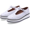 thumbnail image 7 of Women's Platform T-Strap Round Toe Oxfords Dress Pumps Mary Jane Shoes for Women, 7 of 7