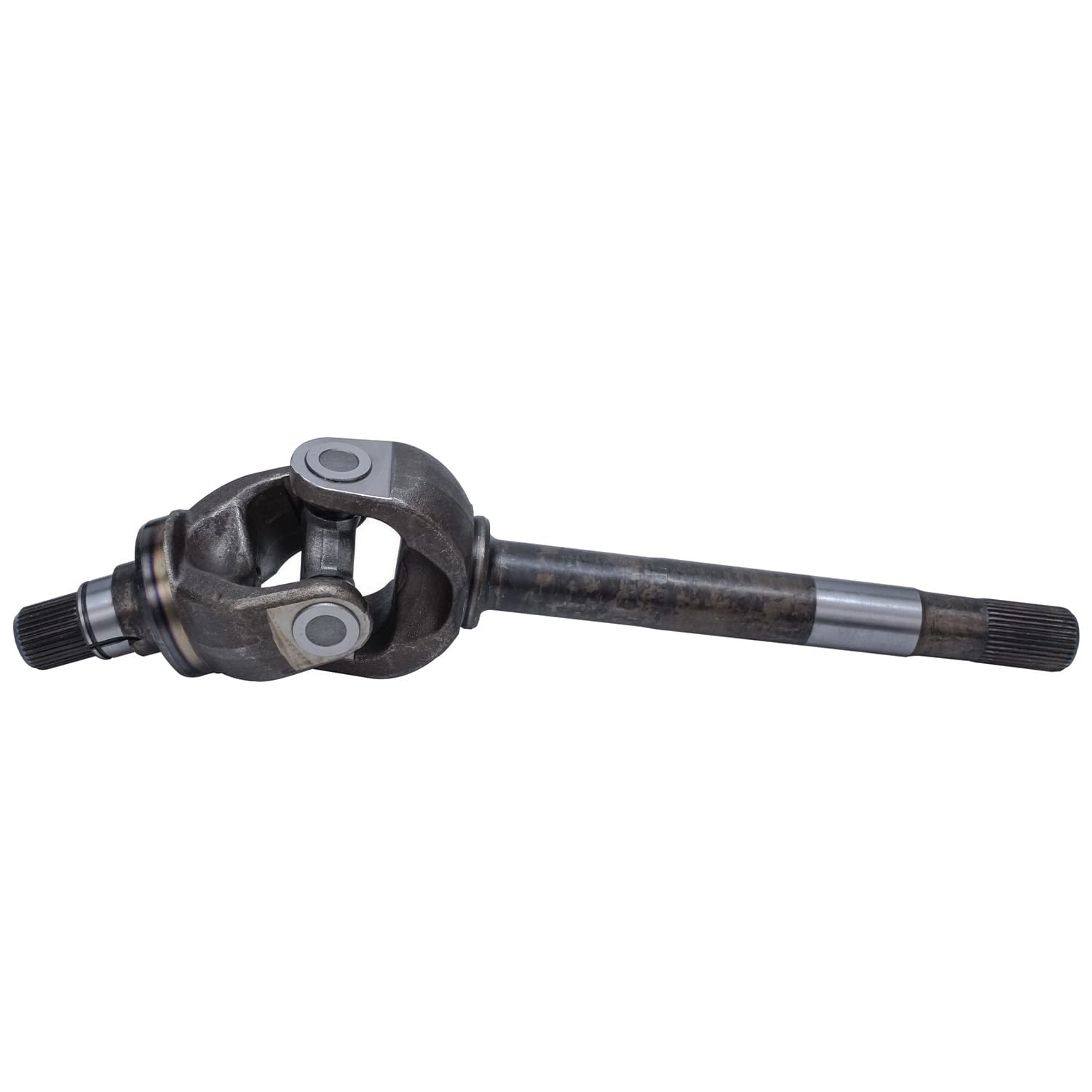 Detroit Axle - Pair Front CV Axle Shafts for 2005-2014 Ford F-250 F-350 Super Duty [Dana 60] 2006 2007 2008 2009 2010 2011 2012 2013 Driver Passenger Side U-Joint CV Axle Shafts Replacement