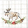 thumbnail image 3 of Great Art Now Holiday Woodland Garland on Plaid by Lanie Loreth 4 Piece Canvas Art Set Each 14W x 14H, 3 of 5