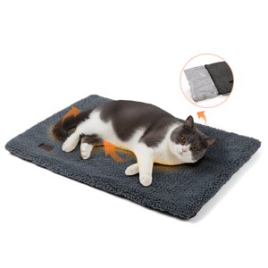 Pawtasy Self-Warming Cat Bed with Washable Cover