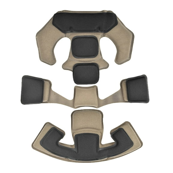 Foam Liner,Helmet Pads Cushion Mat Team Wendy Helmet Mat Team Wendy Set Universal Cushion Pads Set Universal Dsfen Laoshe Tan