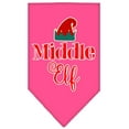 thumbnail image 3 of Christmas Pet and Dog Bandana Screen Printed, "Middle Elf", 3 of 10