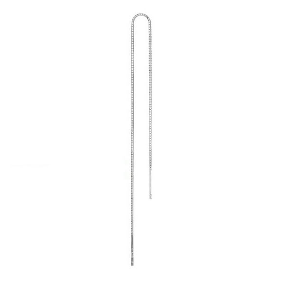 Ayyufe Pack Of 1 Women Long Linear Chain Dangle Ear Line Threader Earring