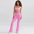 thumbnail image 1 of Traje deportivo de dos piezas para yoga, conjunto de patchwork, conjunto de fitness para gimnasio, ropa de entrenamiento de cintura alta para mujer, ropa deportiva, chándal para mujer, sujetador, 1 of 4