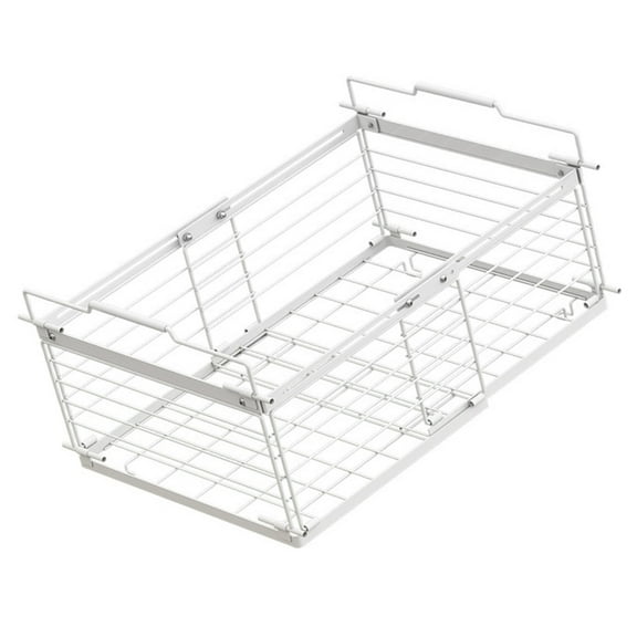 Space Saving Adjustable Freezer Container Expandable Stackable Basket for Vertical Storage Fridge Organization Systems