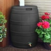 Good Ideas Rain Vault 50-gallon Rain Barrel - Black