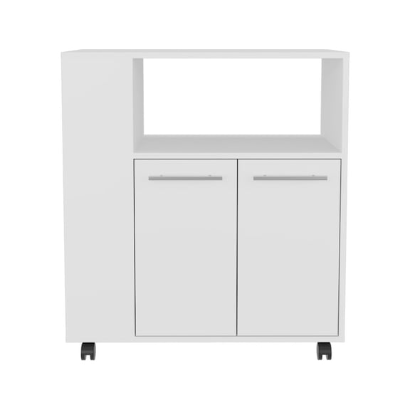 We Have Furniture Bethesda Kitchen Cart, Kitchen, White