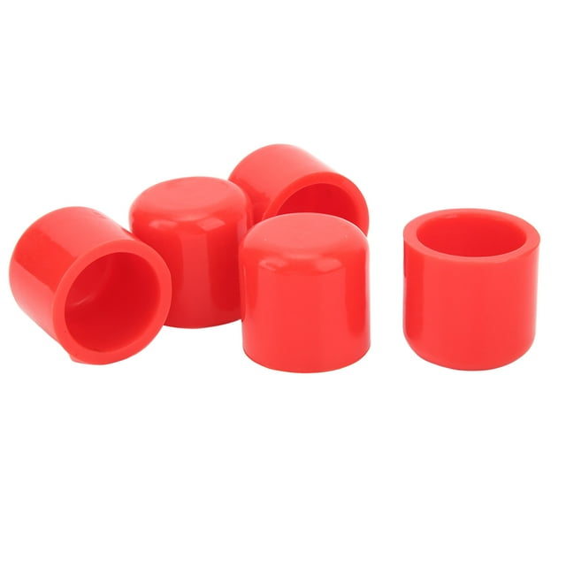 Silicone Blanking , Anti Aging 30mm Intake Vacuum Hose Plug 5pcs For Radiator Piping Black,Blue,Red