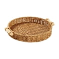 thumbnail image 2 of MTBLYS Cesta de almacenamiento redonda tejida|organizador de escritorio tejido a mano con asas|contenedor de almacenamiento multiusos para cocina|baño, 2 of 6