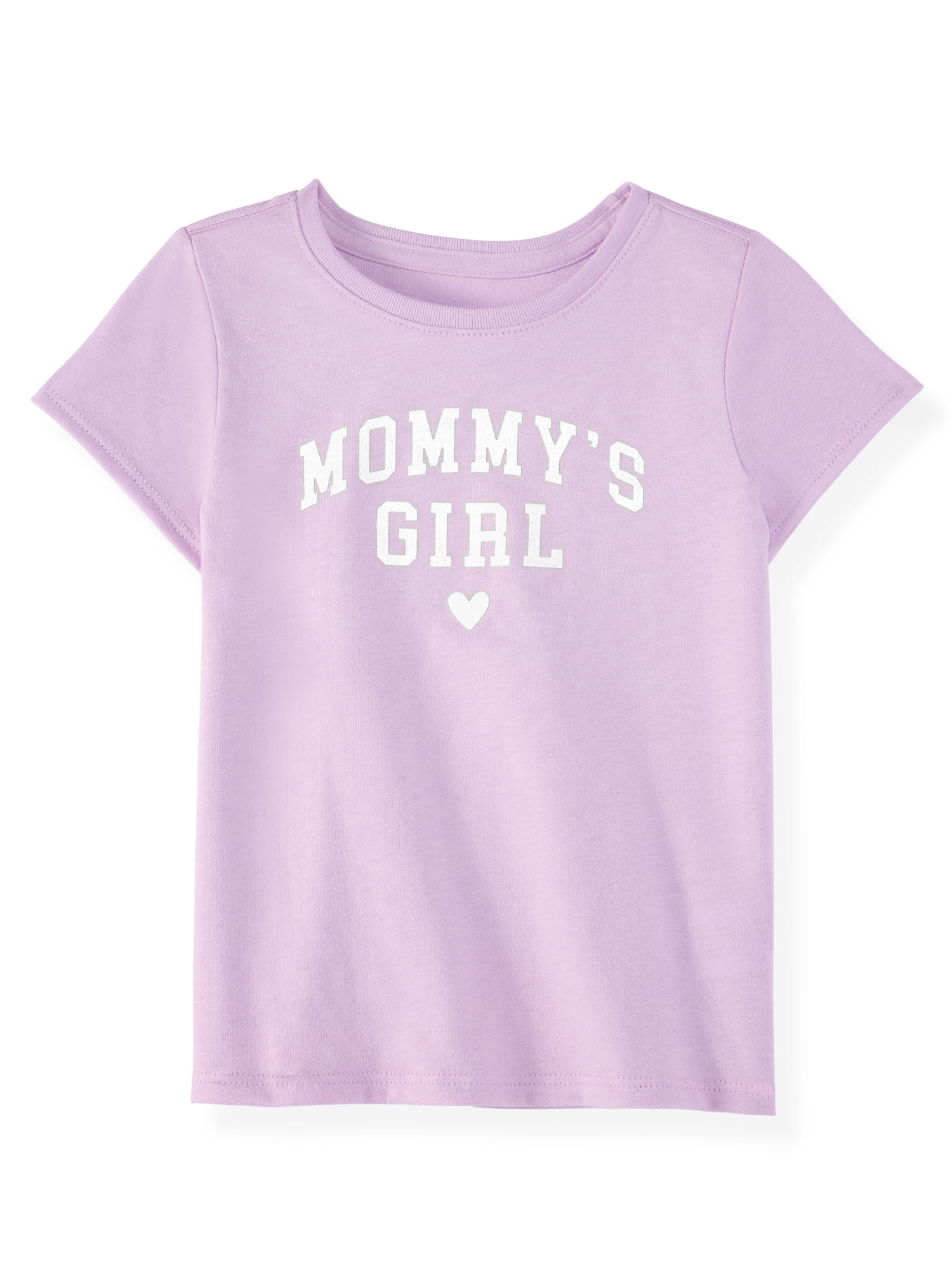 Garanimals Newborn, Baby & Toddler Girl Cotton 6-Piece Outfit Sets, Graphic Tops & Bottoms, Sizes 0-6T