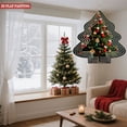 thumbnail image 3 of Metal Hanging Christmas Tree-Shaped Wind Decorations - Festive Garden Spinners with Ornaments Stars and Baubles for Yard Decor, 3 of 7
